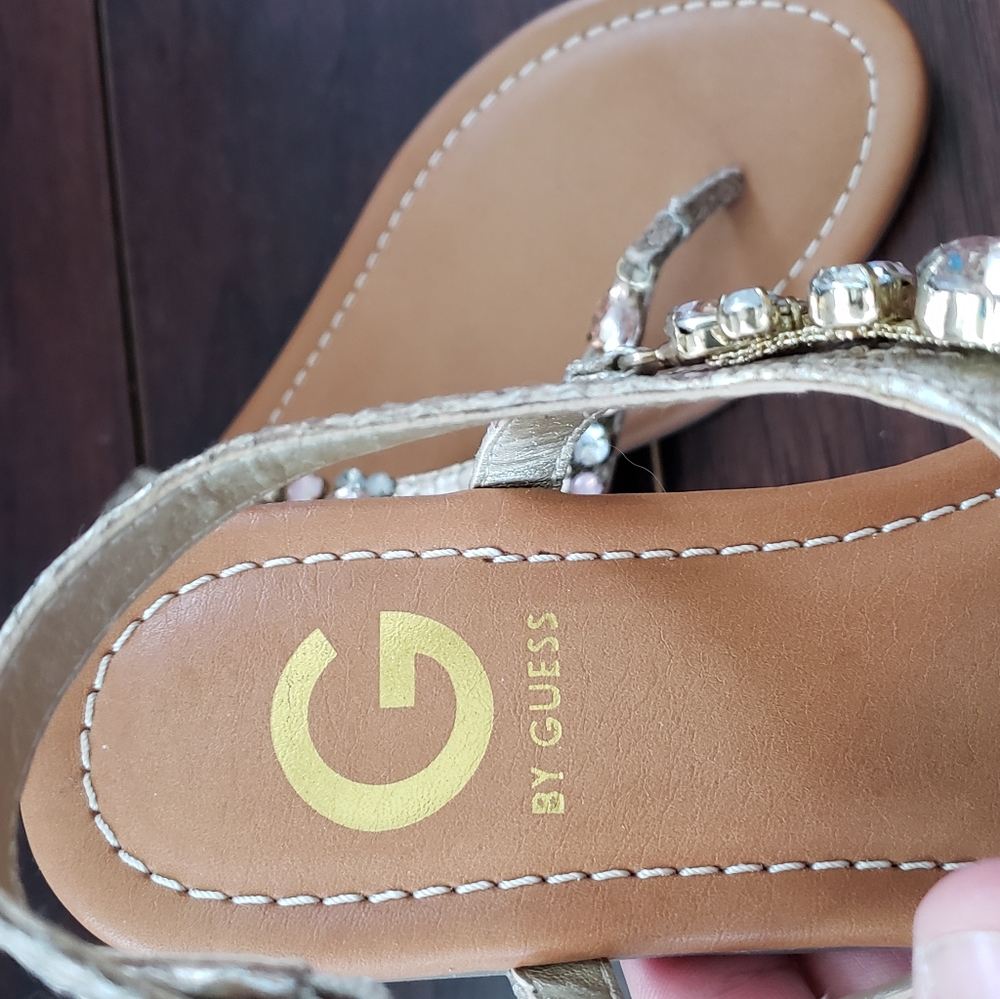 Guess Rhinestone SANDLES. New - Picture 6 of 6